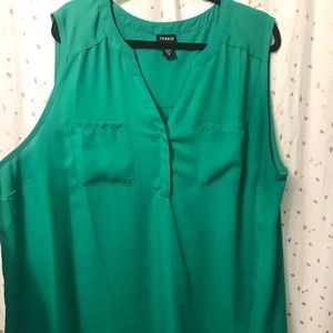 TORRID Size 3 Harper Georgette Sleeveless Top
